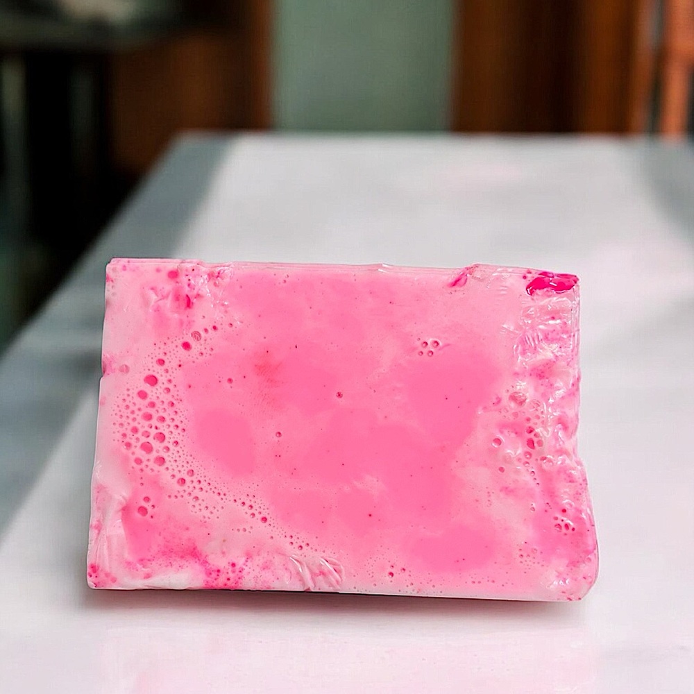 Mango coconut HANDMADE soap DONKEY milk & coconut oil 2x3 inch 4.5 oz - Picture 3 of 3